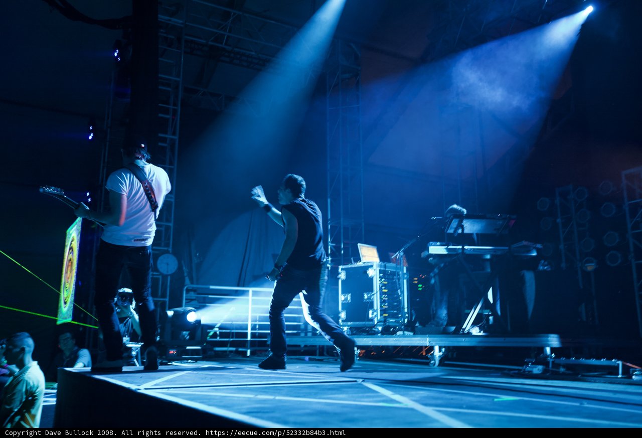 Rocking the Stage at Coachella 2008