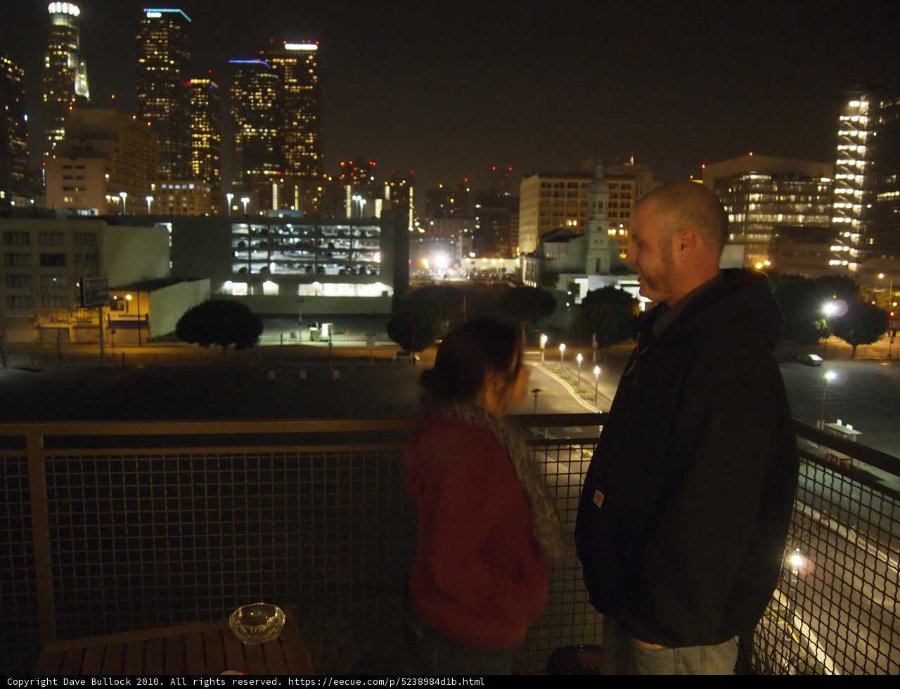 City Lights from Above