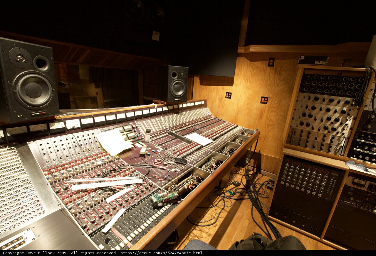 Inside the 2009 Eastwest Recording Studio