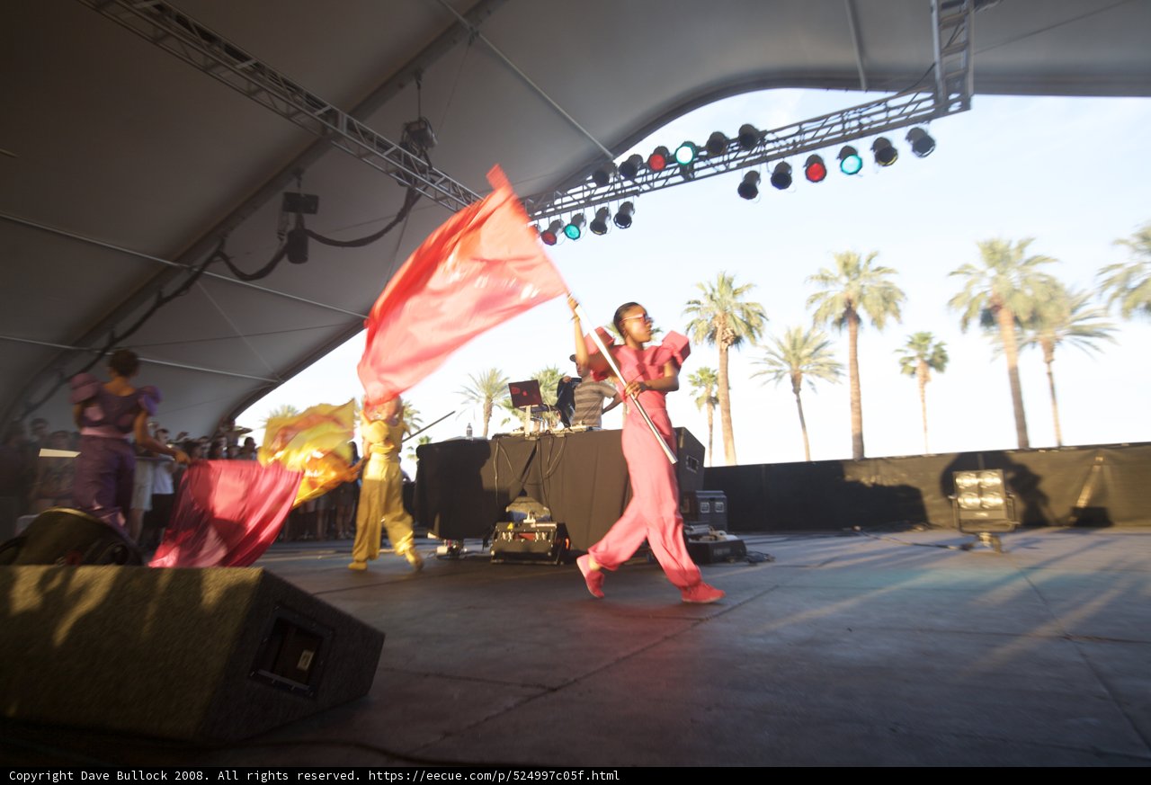 Pink Flag Dancing