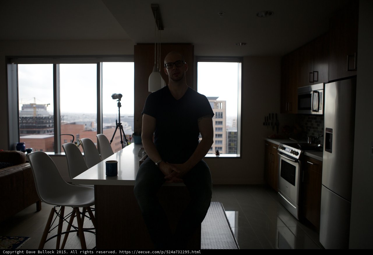 Apartment Portrait with Coffee