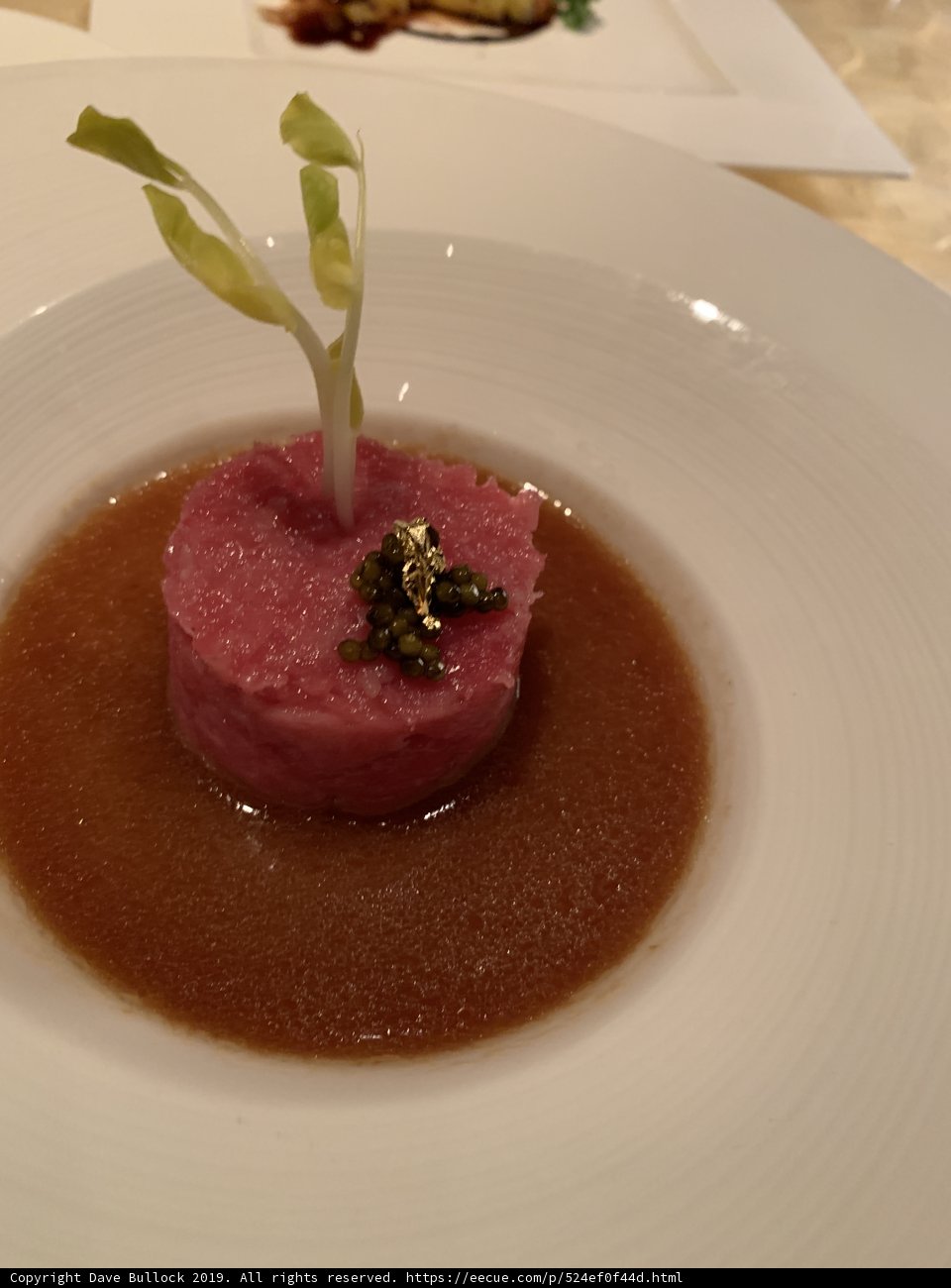 Delicious Meat Dish on Elegant Tableware