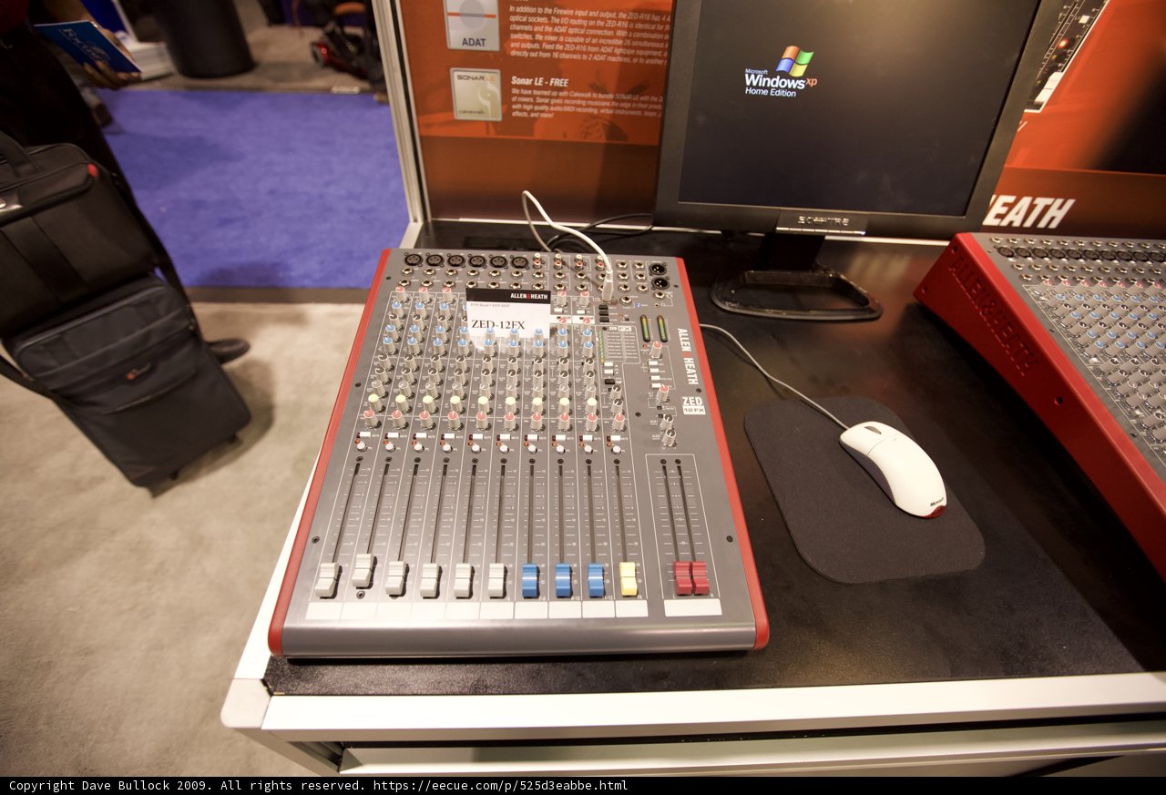 Allen & Heath at NAMM Showcase