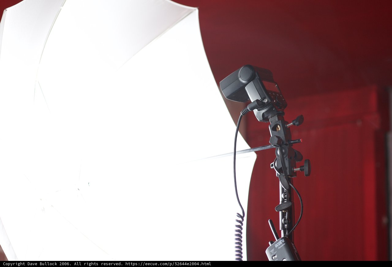 White Umbrella for Studio Photography