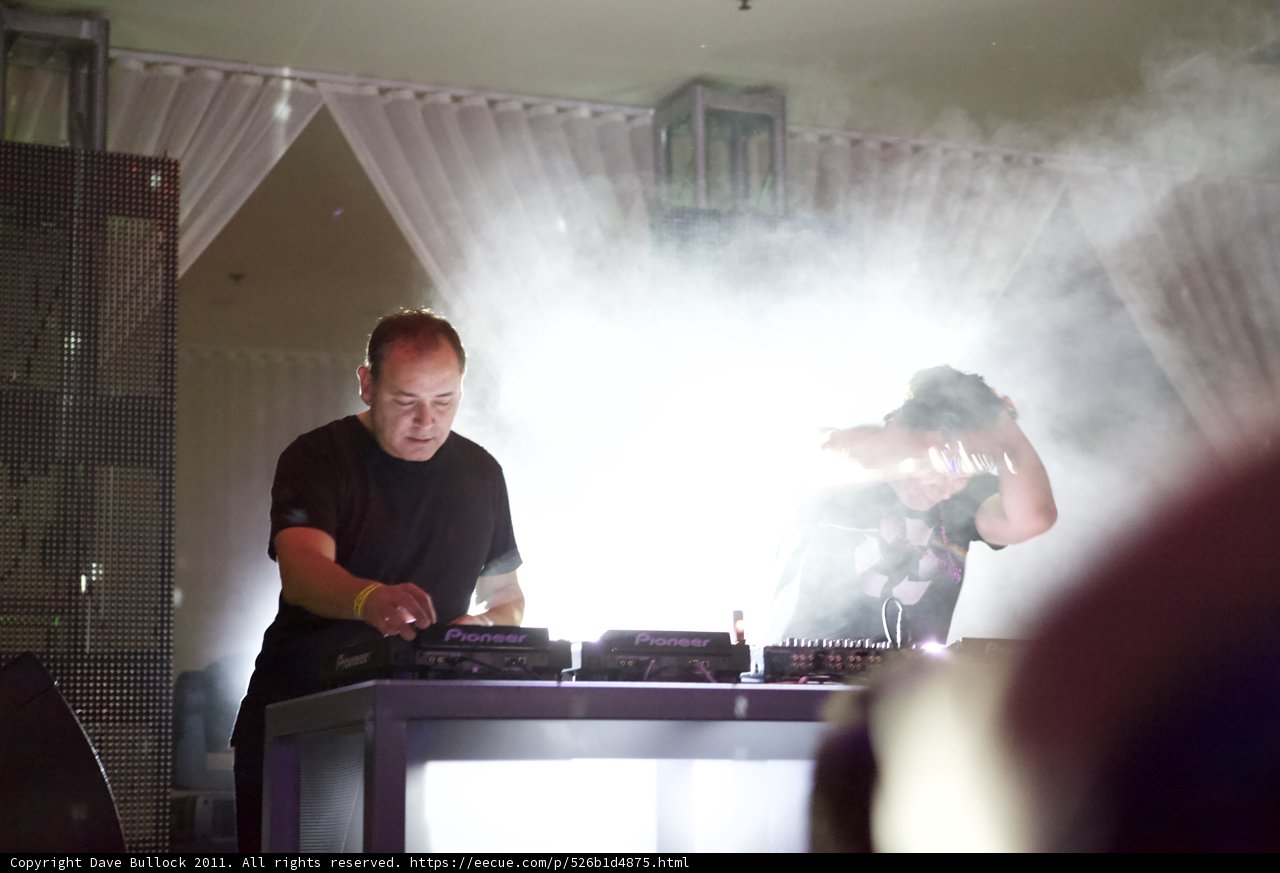 Smoke-filled DJ Session