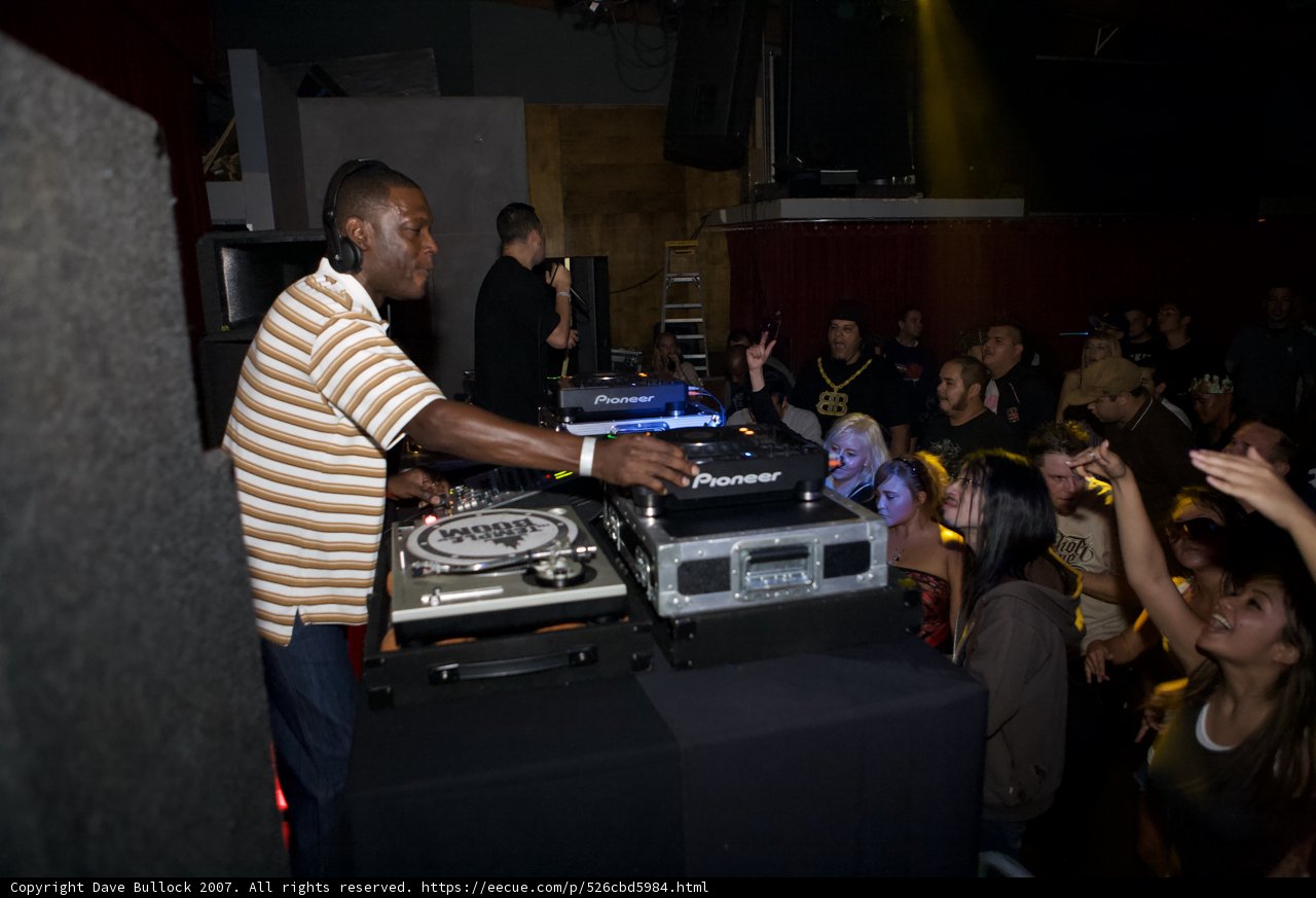 Kenny Ken electrifies the crowd with his DJ set