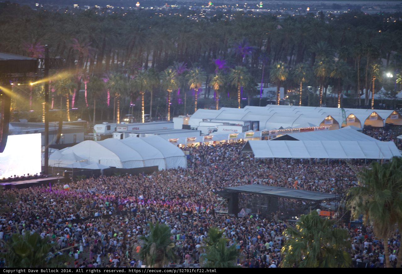 The Metropolis Comes Alive: A Music Festival Crowd