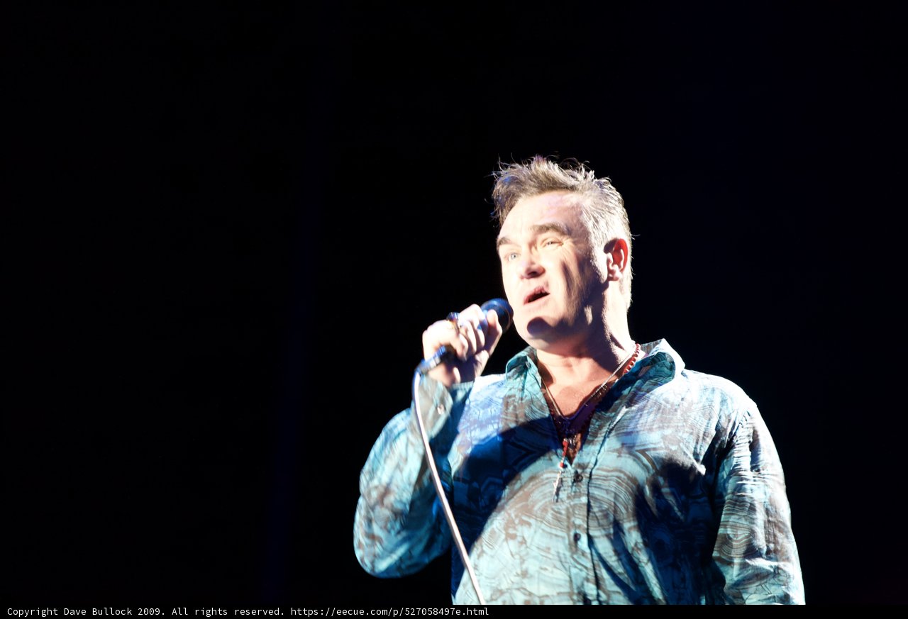 Morrissey Rocks Coachella Stage with Electric Performance