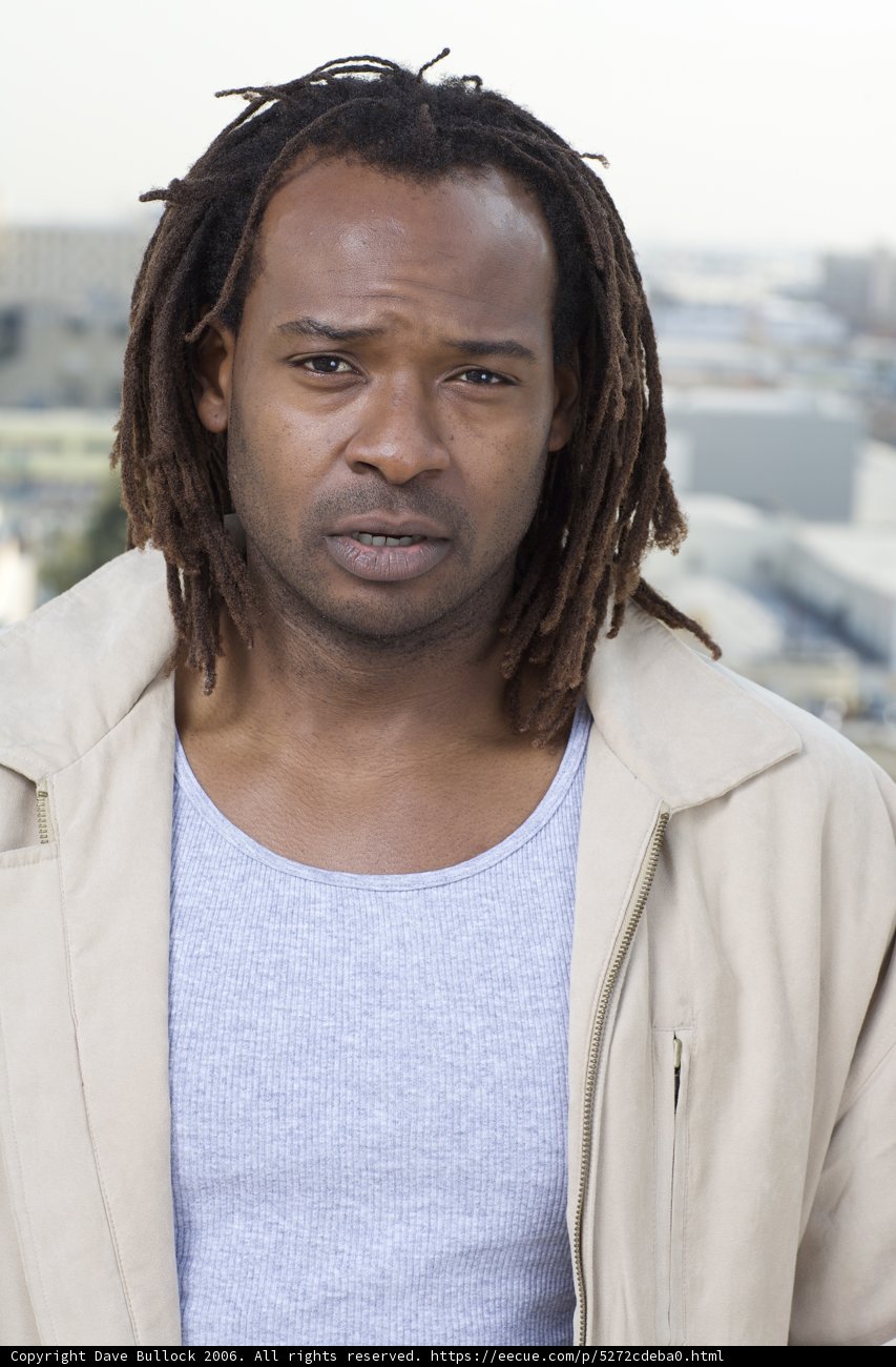 A Happy Man with Dreadlocks