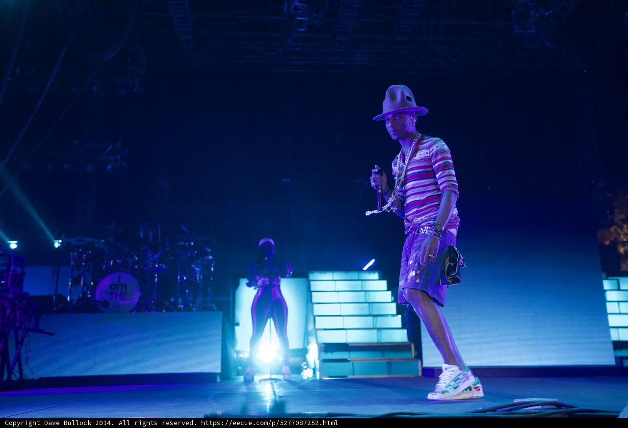 Pharrell Williams Rocks Coachella