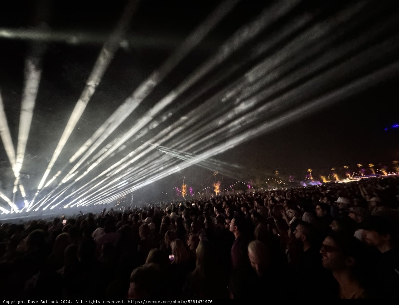 Illuminated Night: A Spectacle at Coachella 2024