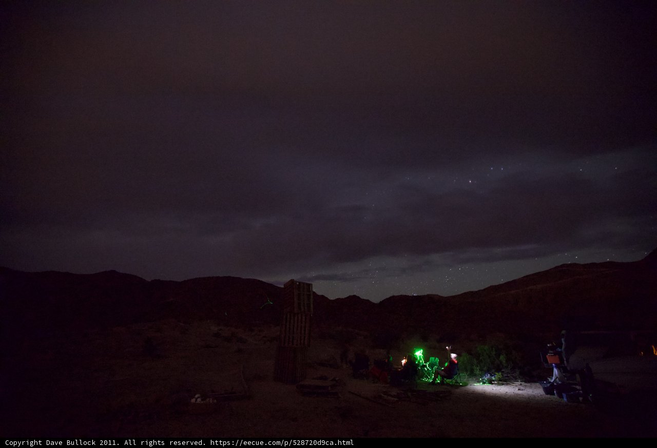 Stargazing in the Desert