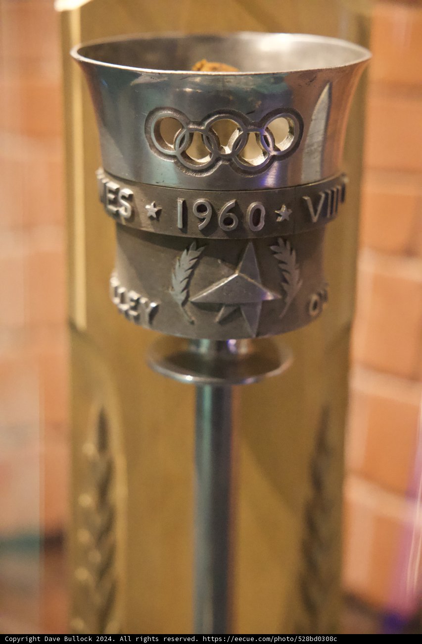 Shining Symbol: The Olympic Torch Display