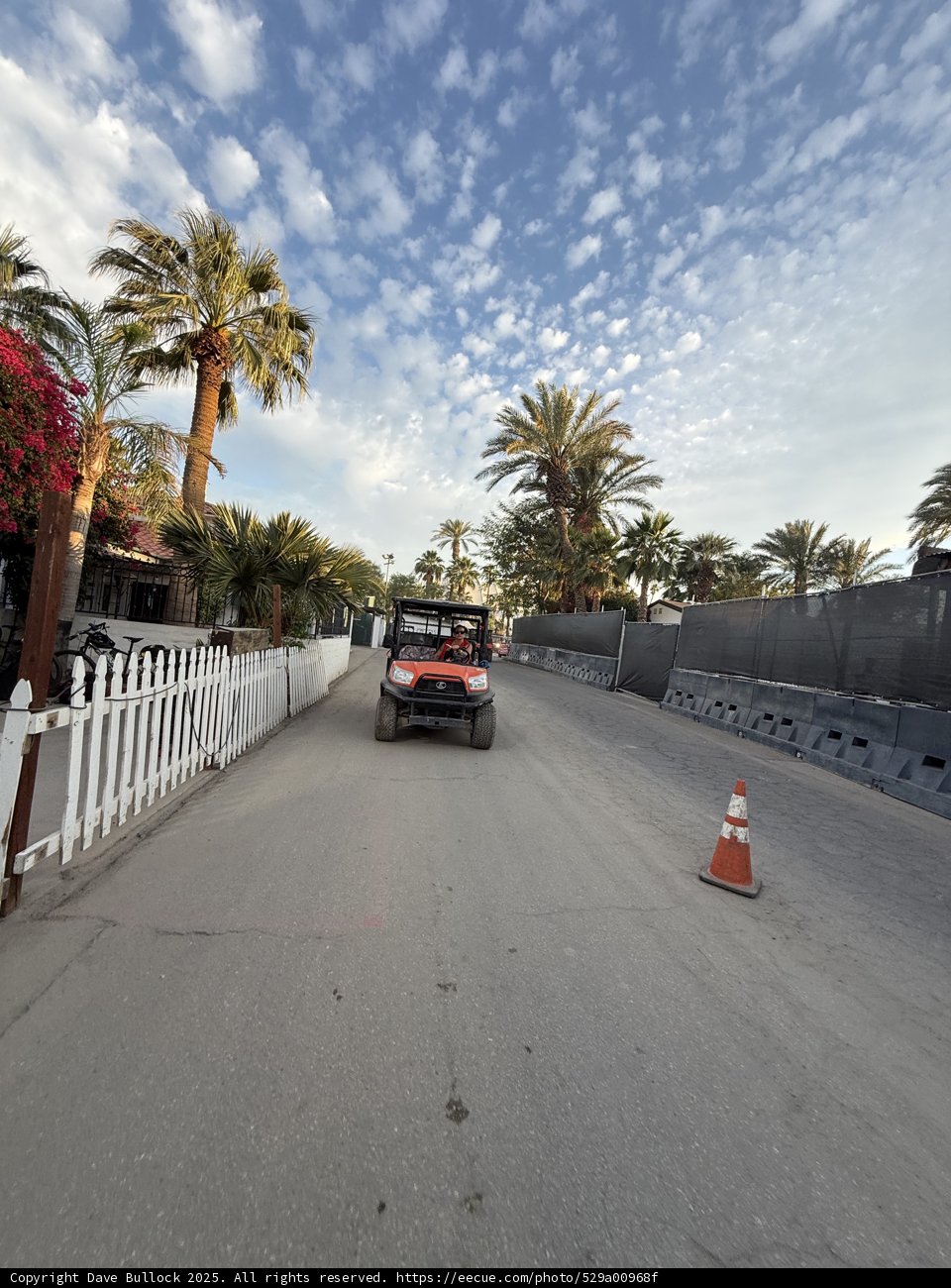 Sunset Drive Through Empire Polo Club