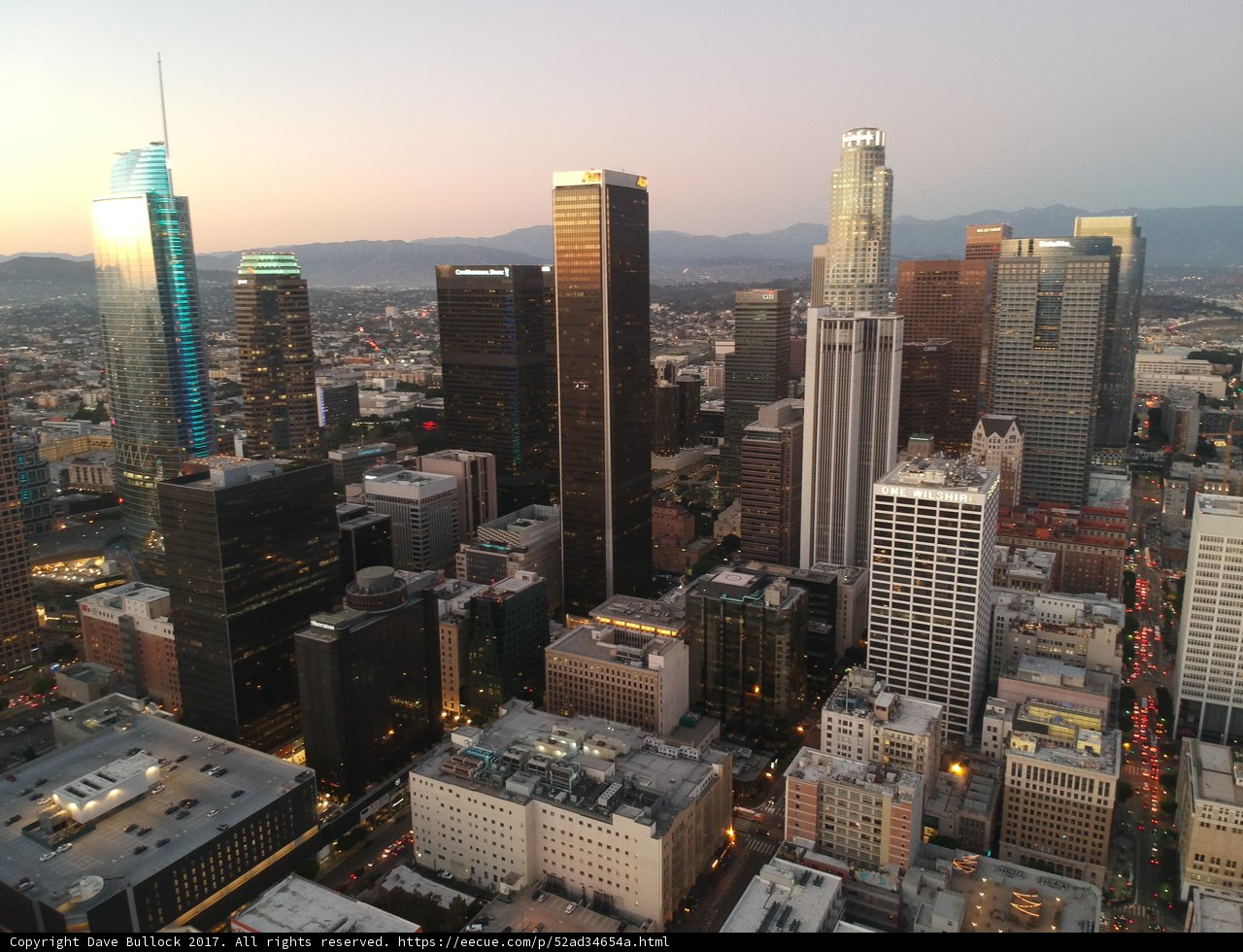 A Bird's Eye View of Los Angeles