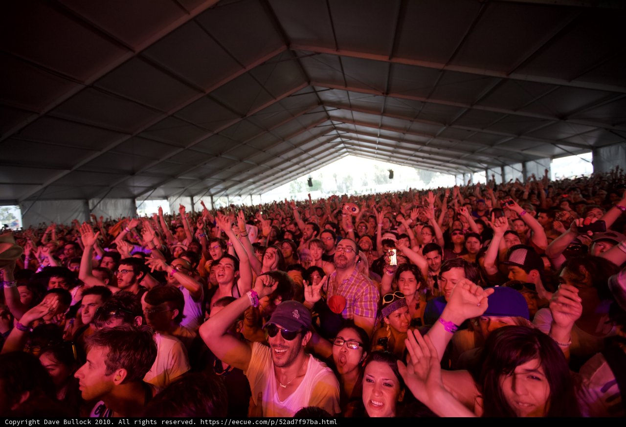 Coachella Crowd Goes Wild