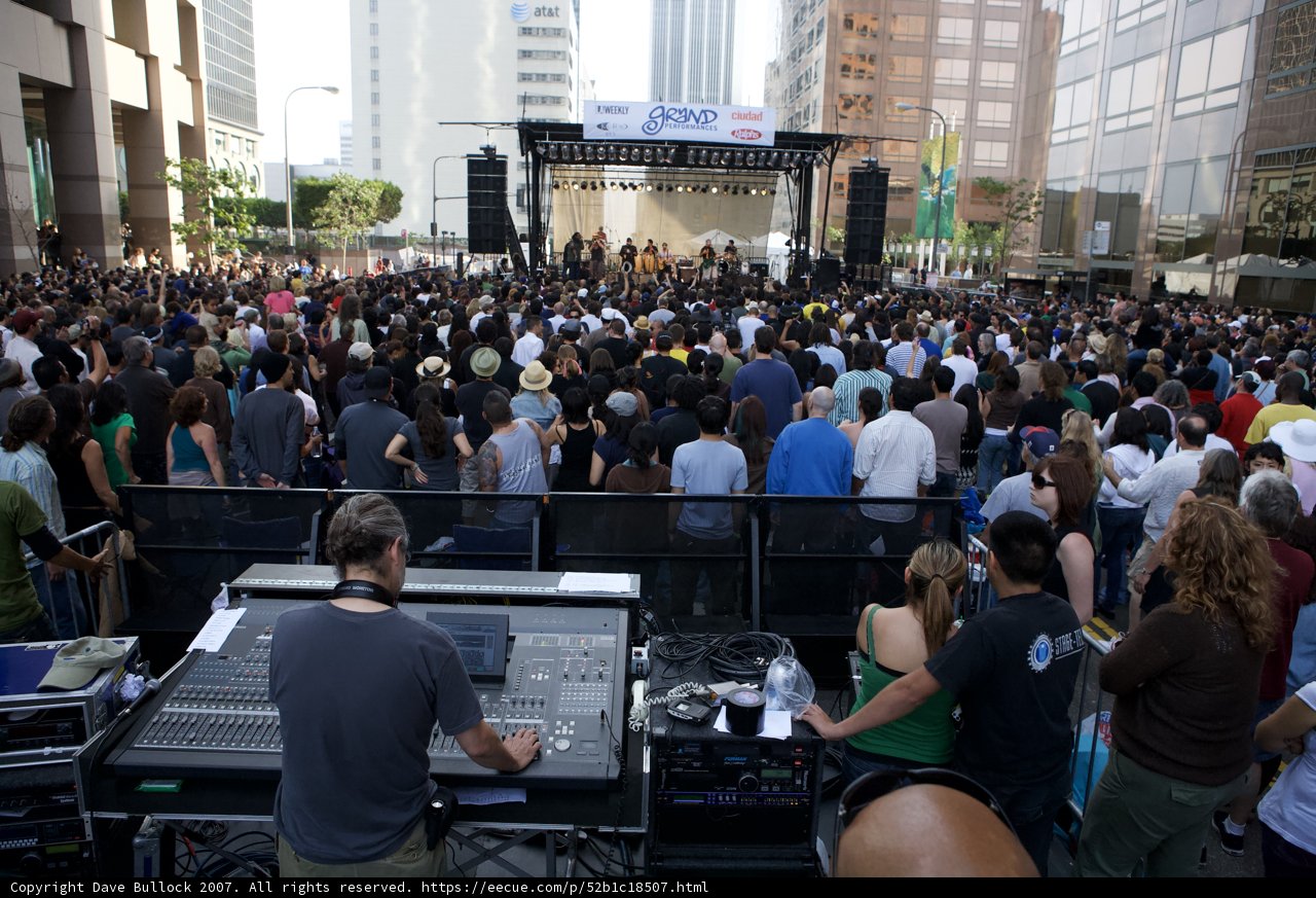 High-Voltage Performance Draws a Large Crowd