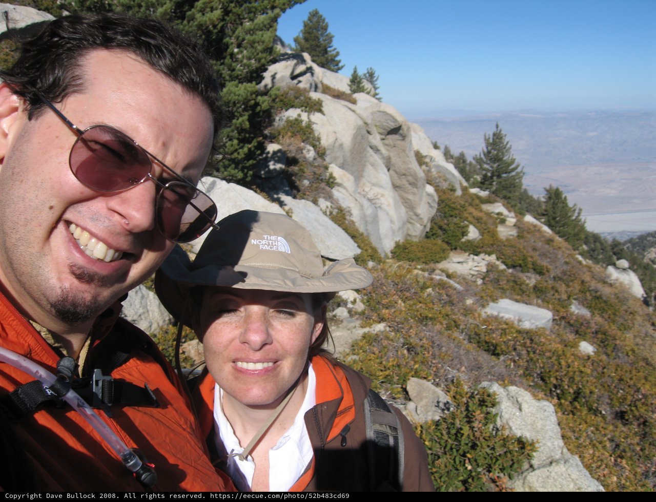 Summit Selfie: Couple's Mountain Adventure in California