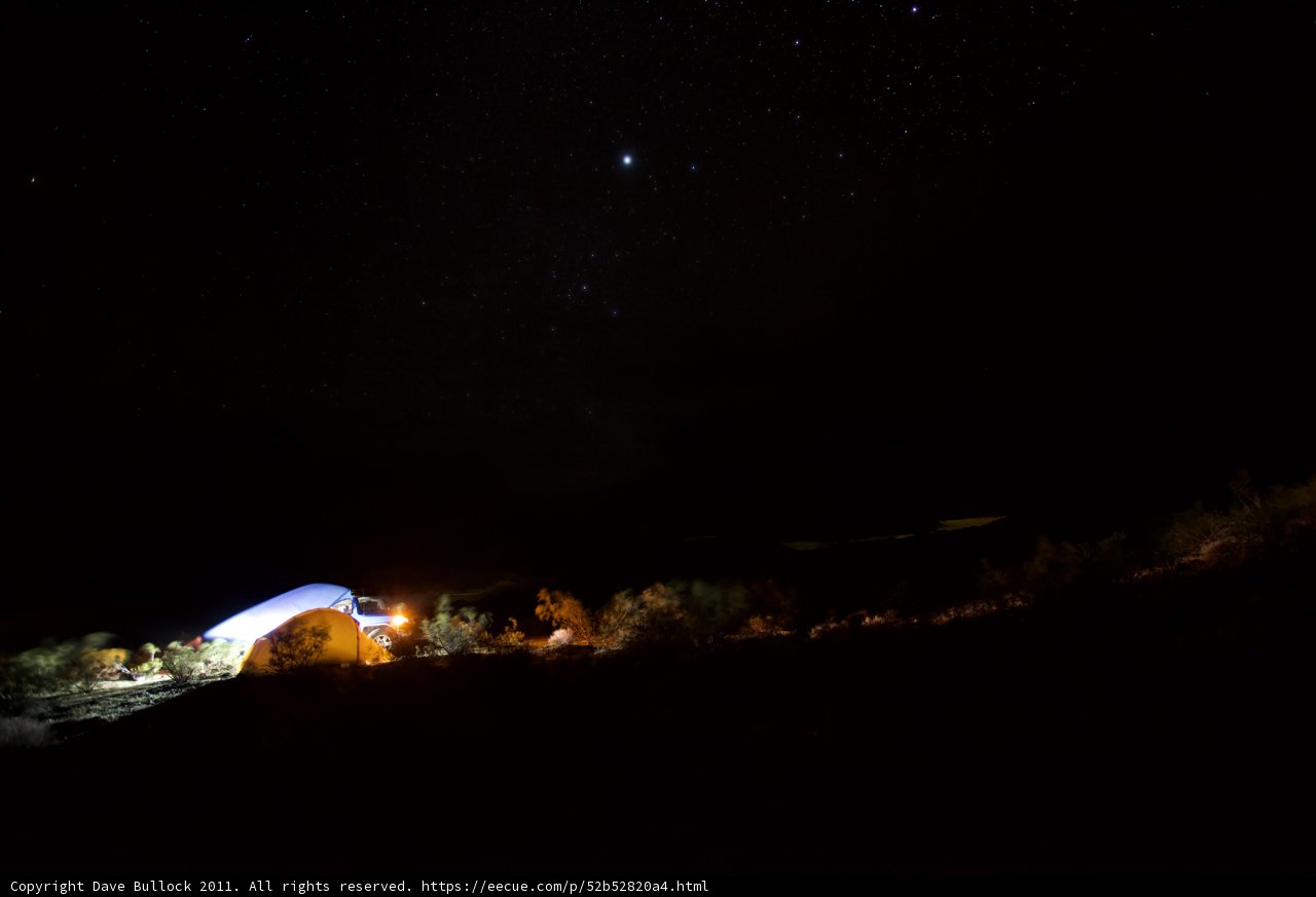 Starry Night Camping