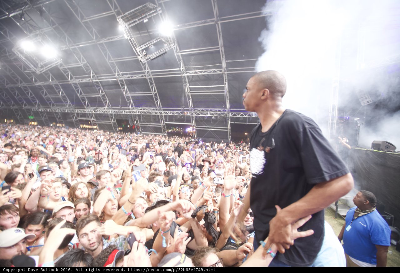 Concert Crowd Surfing