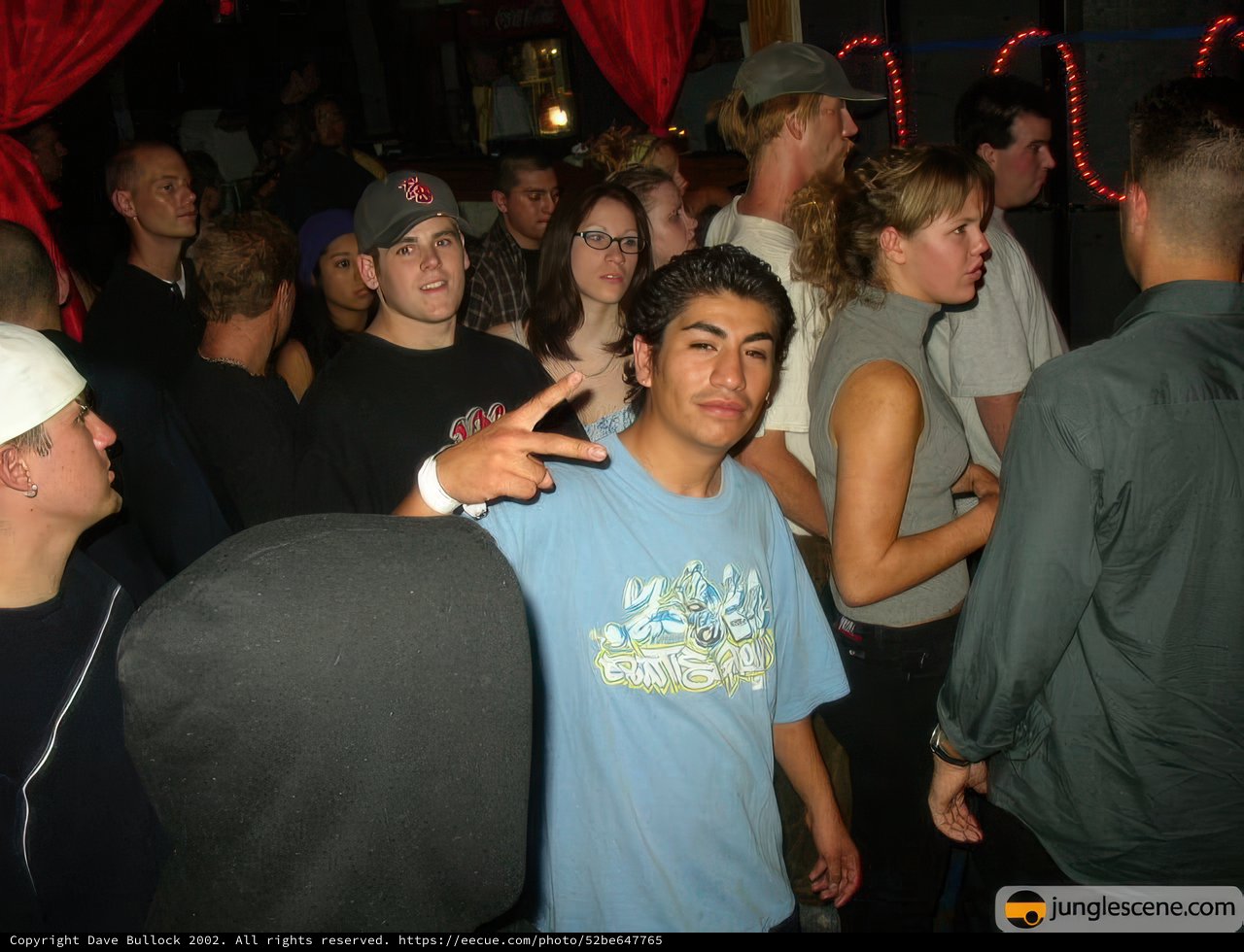 Party-goers Strike a Pose