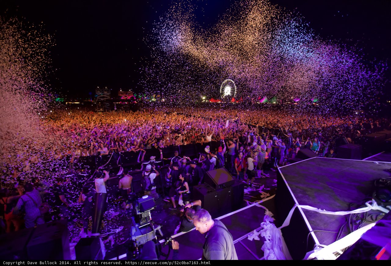 Confetti Chaos at Coachella