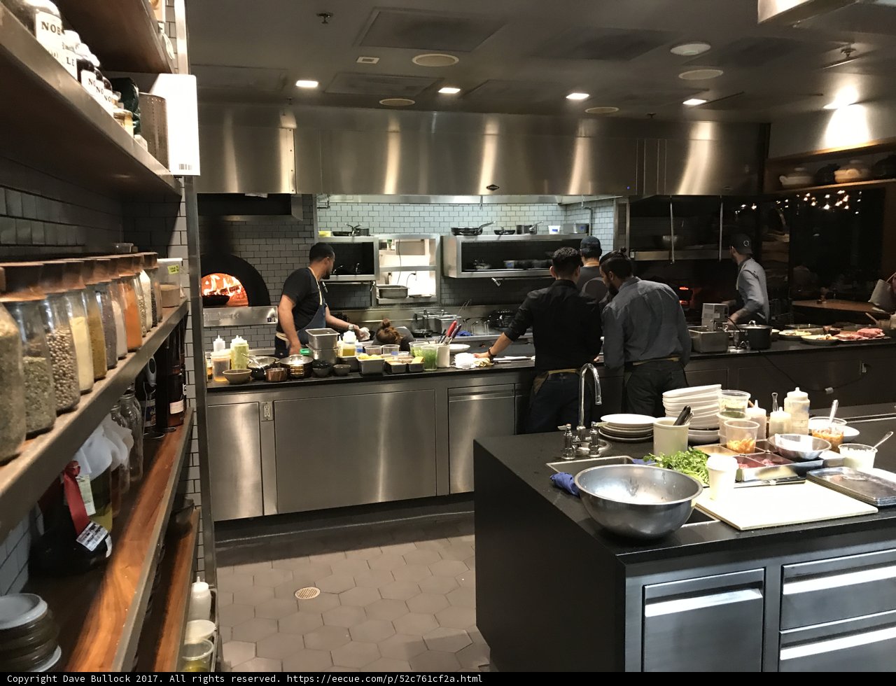 Busy Kitchen at The Broad Restaurant