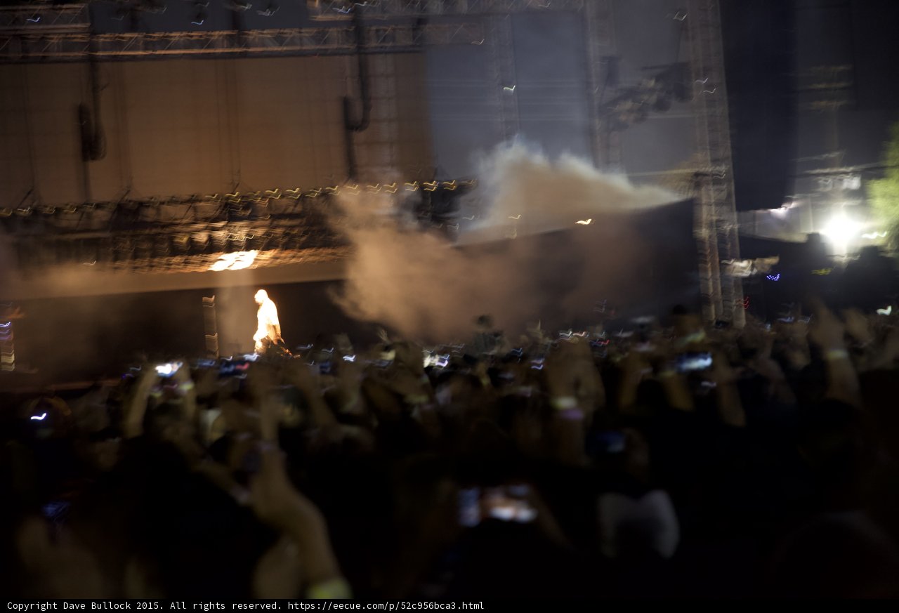 Kanye West Amid Fog