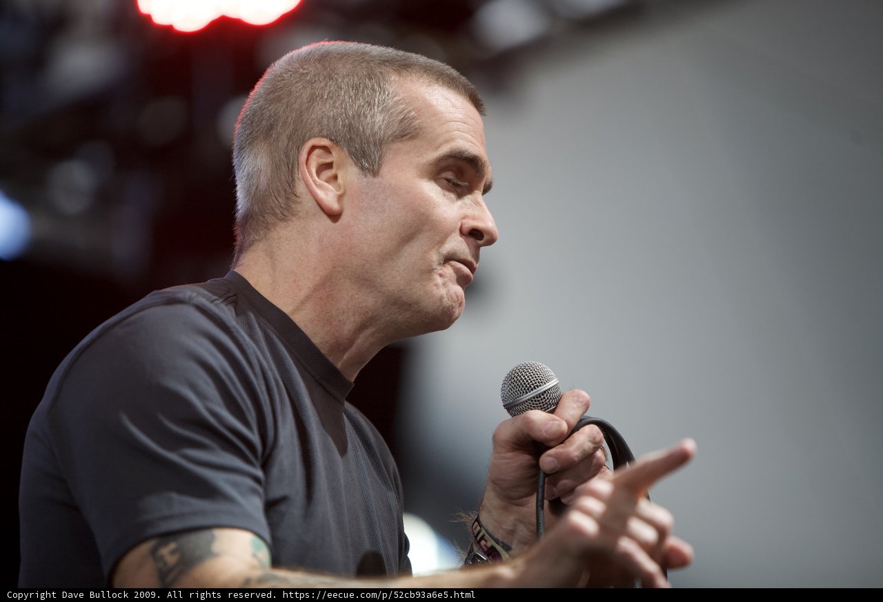 Henry Rollins Takes Center Stage