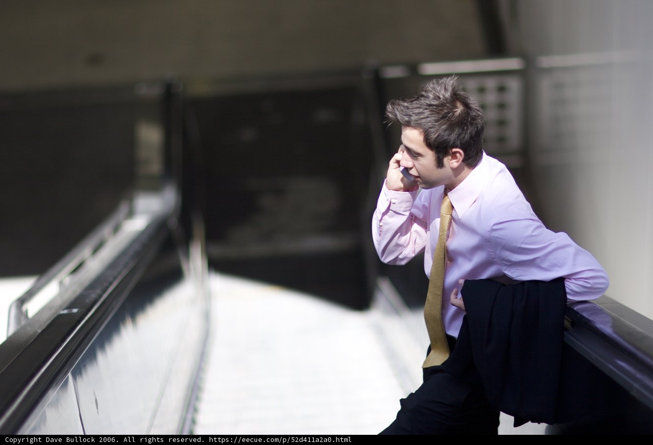 Businessman on the Move