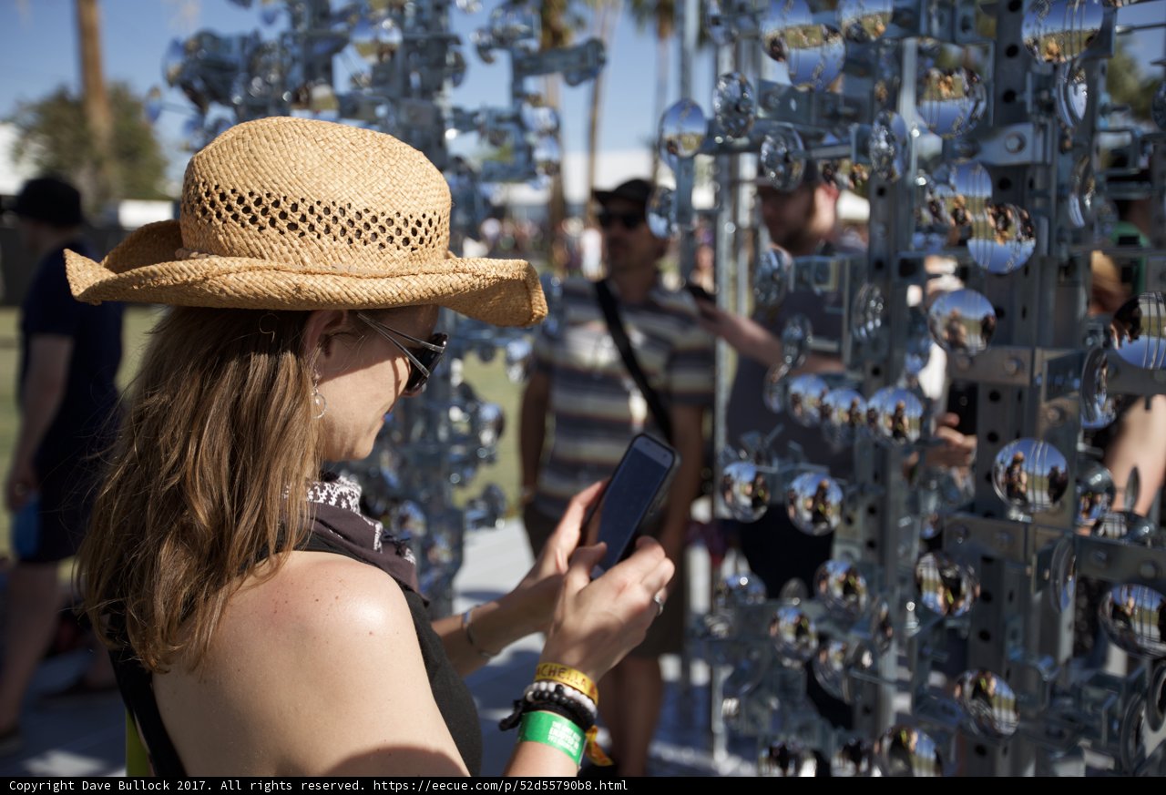 Phone Break at Coachella
