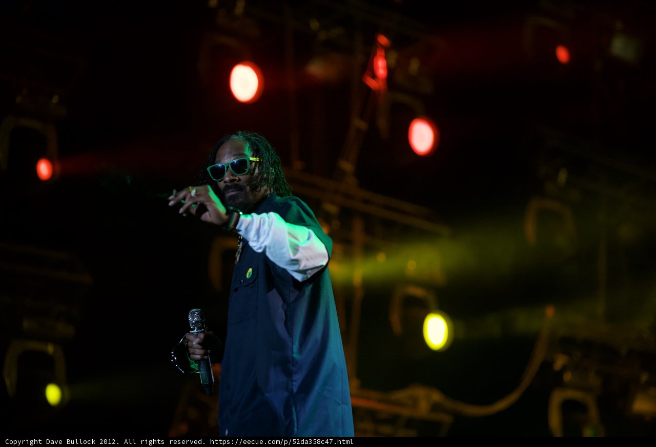 Snoop Dogg Lights Up Coachella Stage