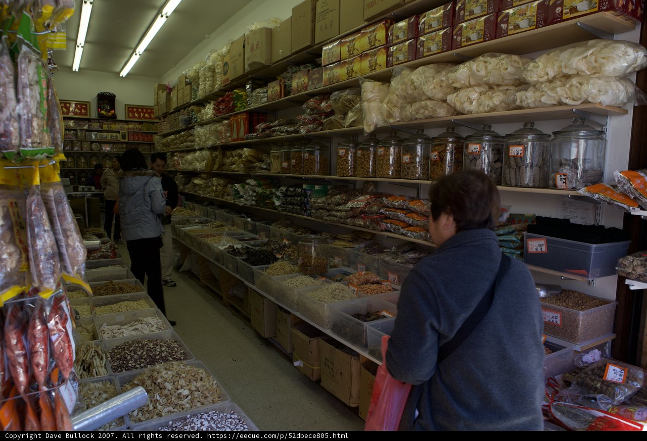 Browsing the Shelves of a Market
