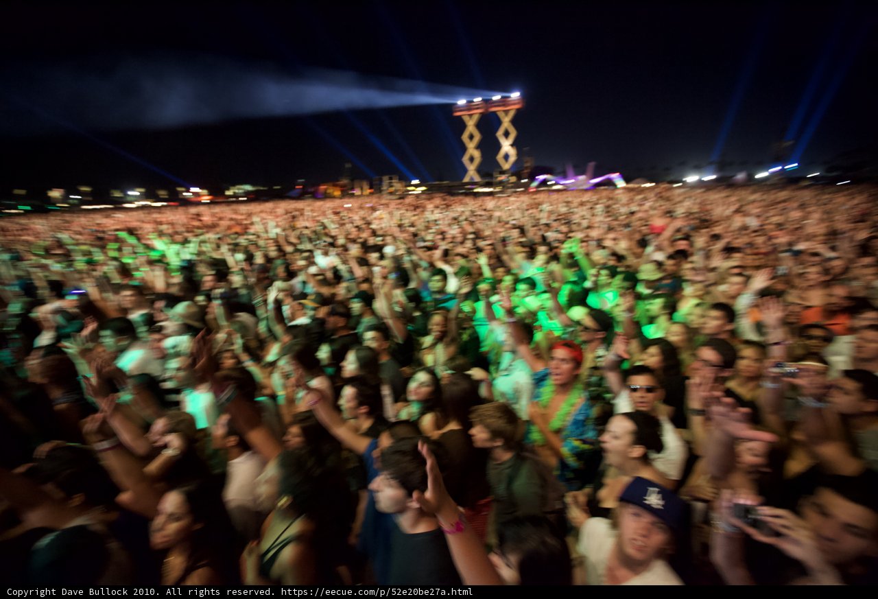 Rockin' with the Crowd: A Night under the Stars at Coachella 2010