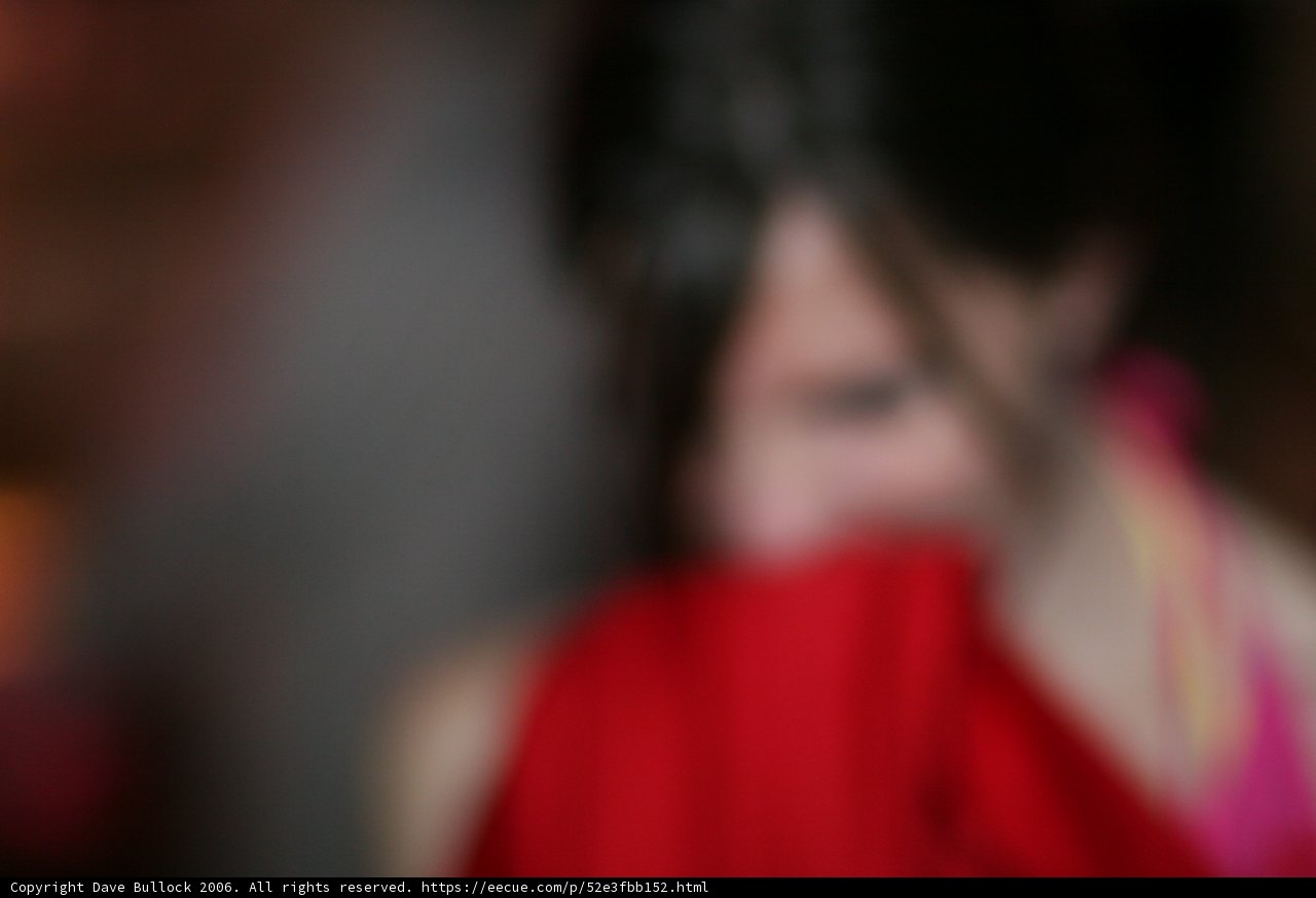 Red Dress in Motion