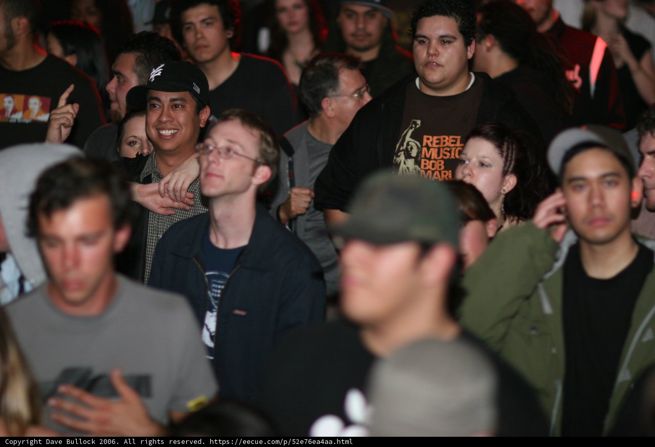 Jam-Packed Crowd at Electric Concert