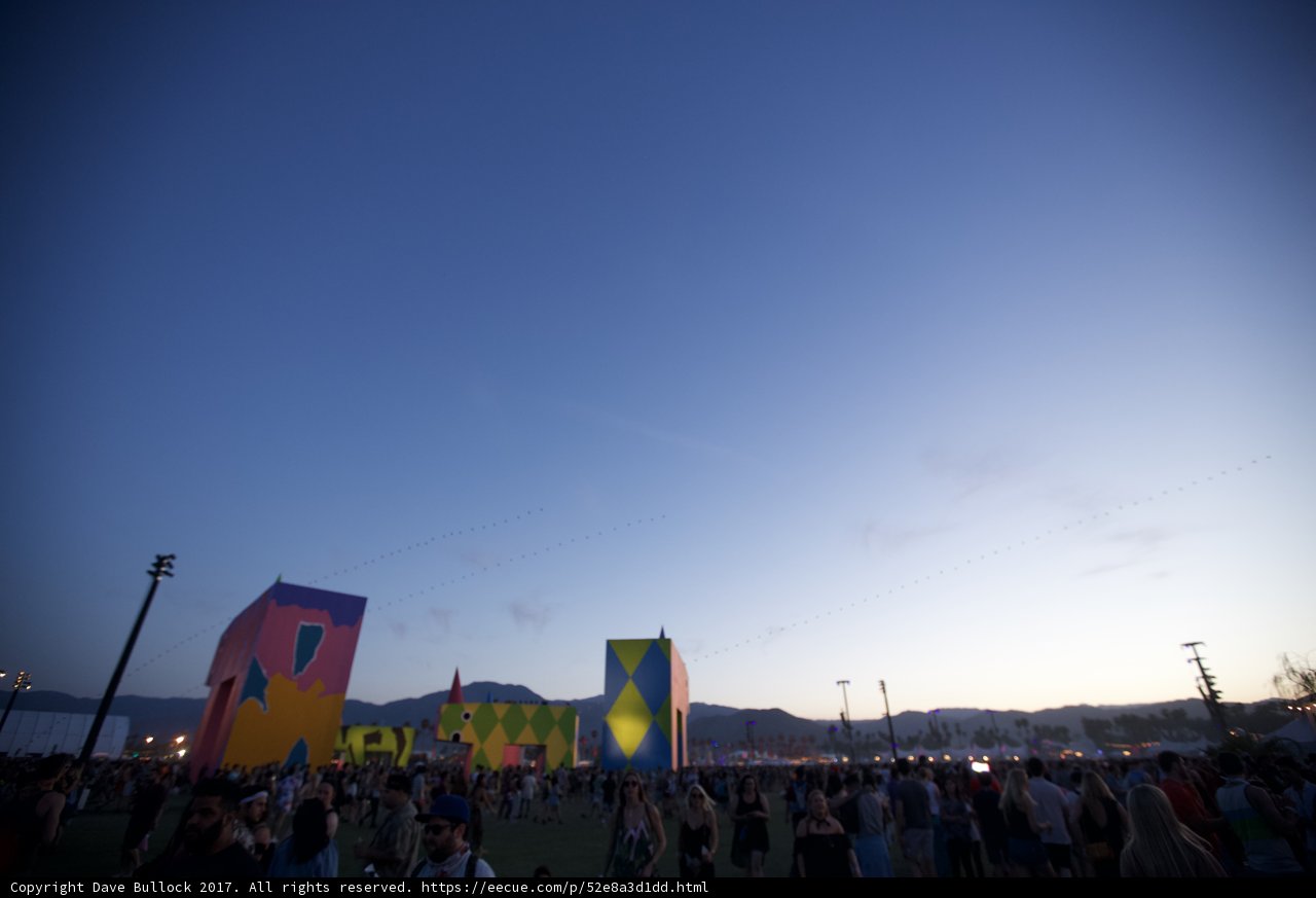Coachella Concert Crowd