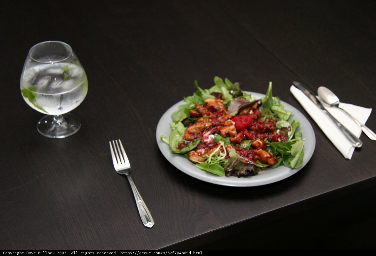 A Delicious Plate of Salad and Arugula