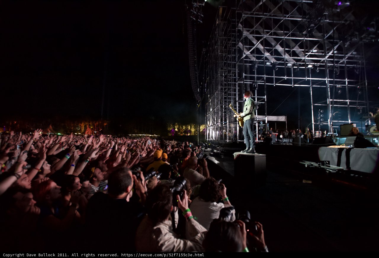 Rocking the Stage at Coachella 2011