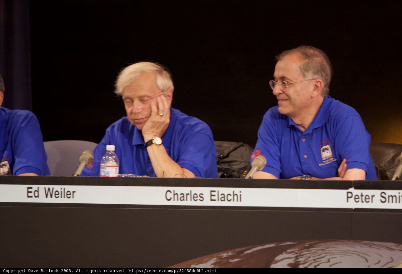 Press Conference with Stephan Barratt-Due and Charles Elachi