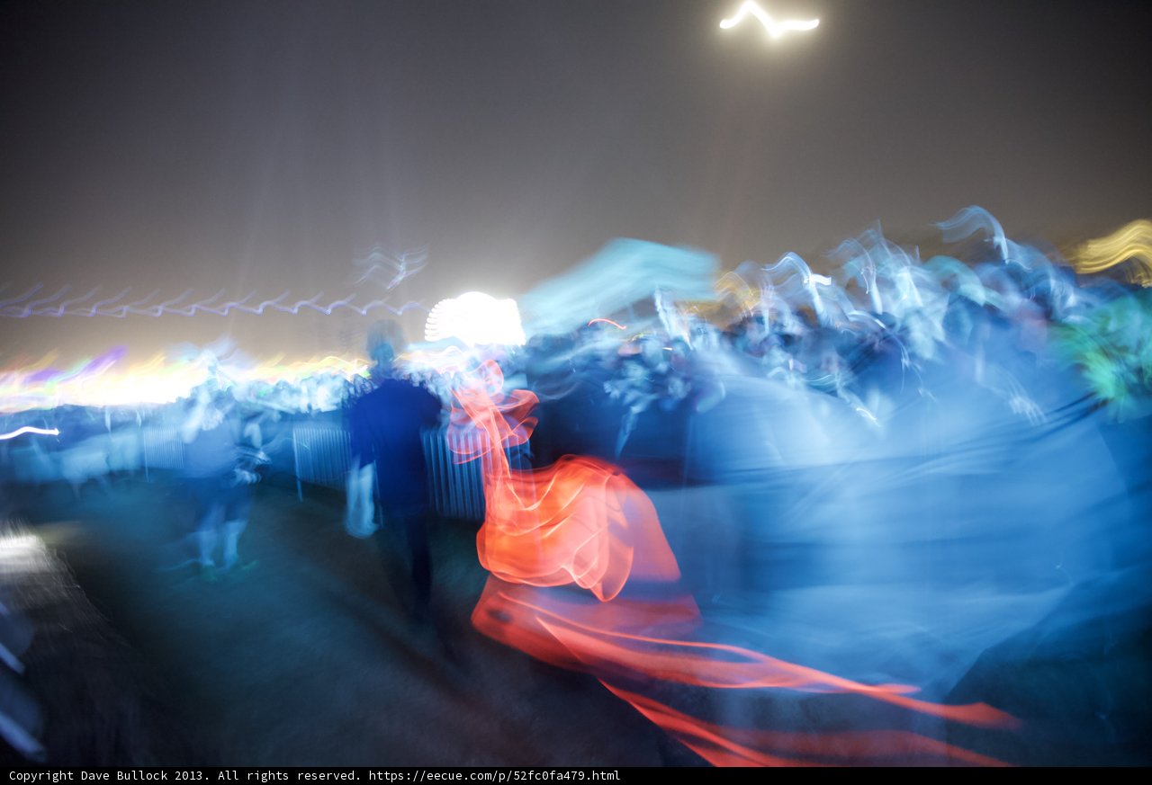 Blurry Nightlife at Coachella