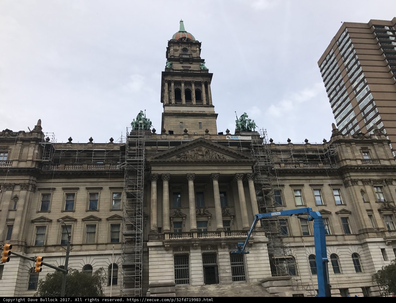 Restoring the Landmark Building in Detroit