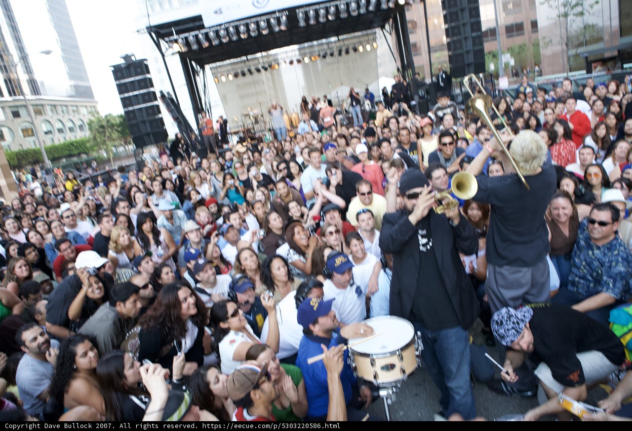 Ozomatli Concert Crowd