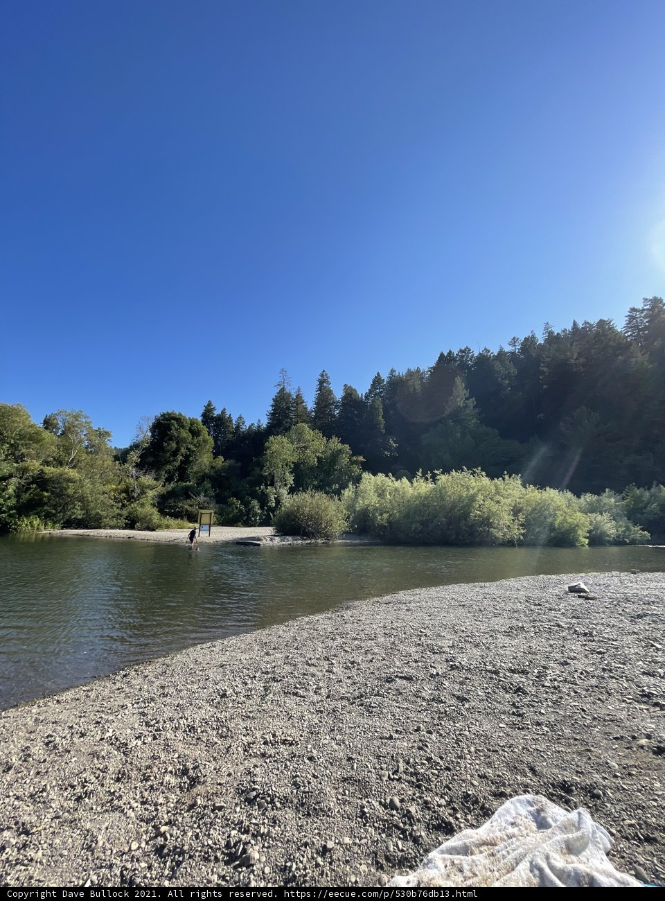 A Serene Scene at Monte Rio Beach