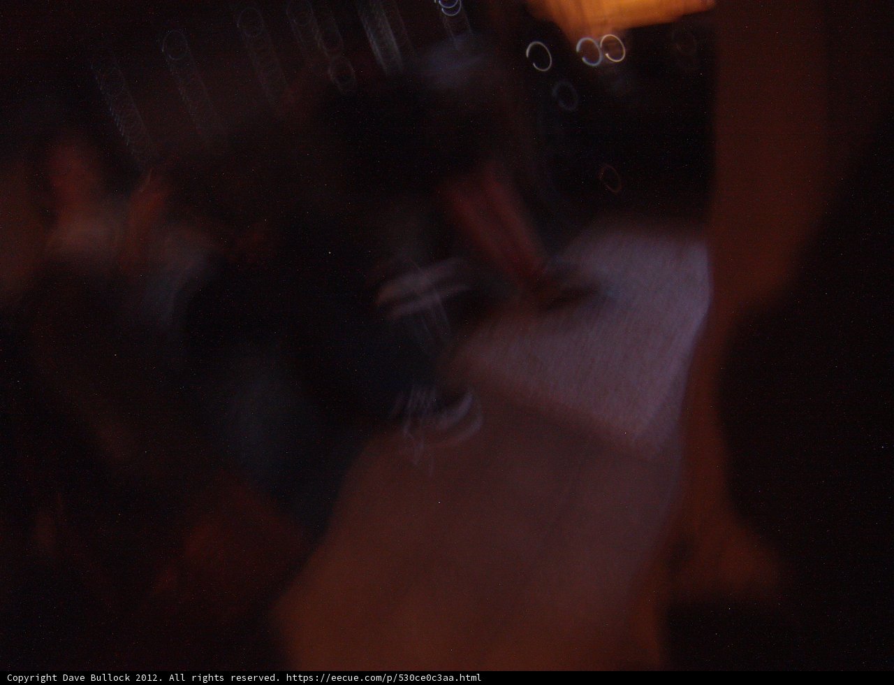Blurry Urban Nightlife