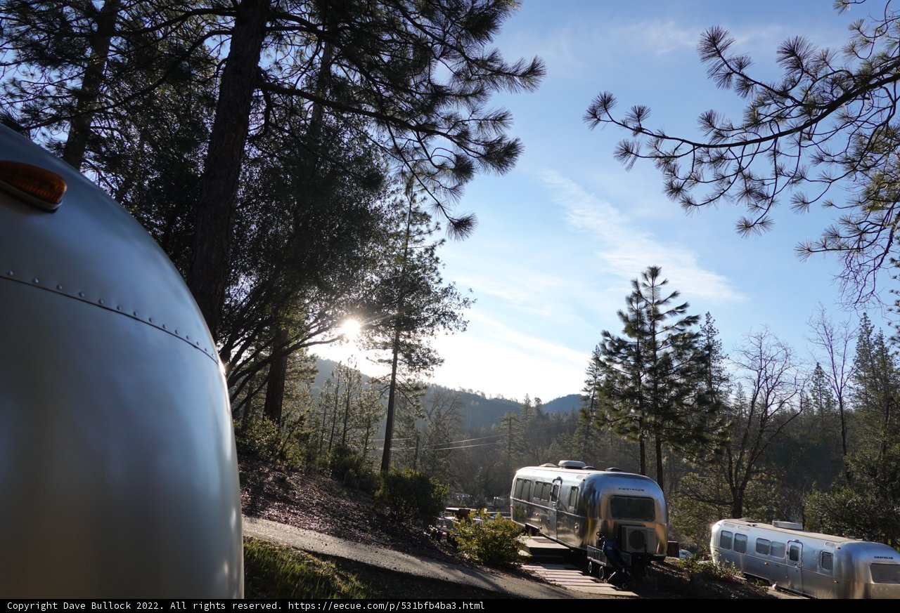 Airstream Oasis Amongst the Trees