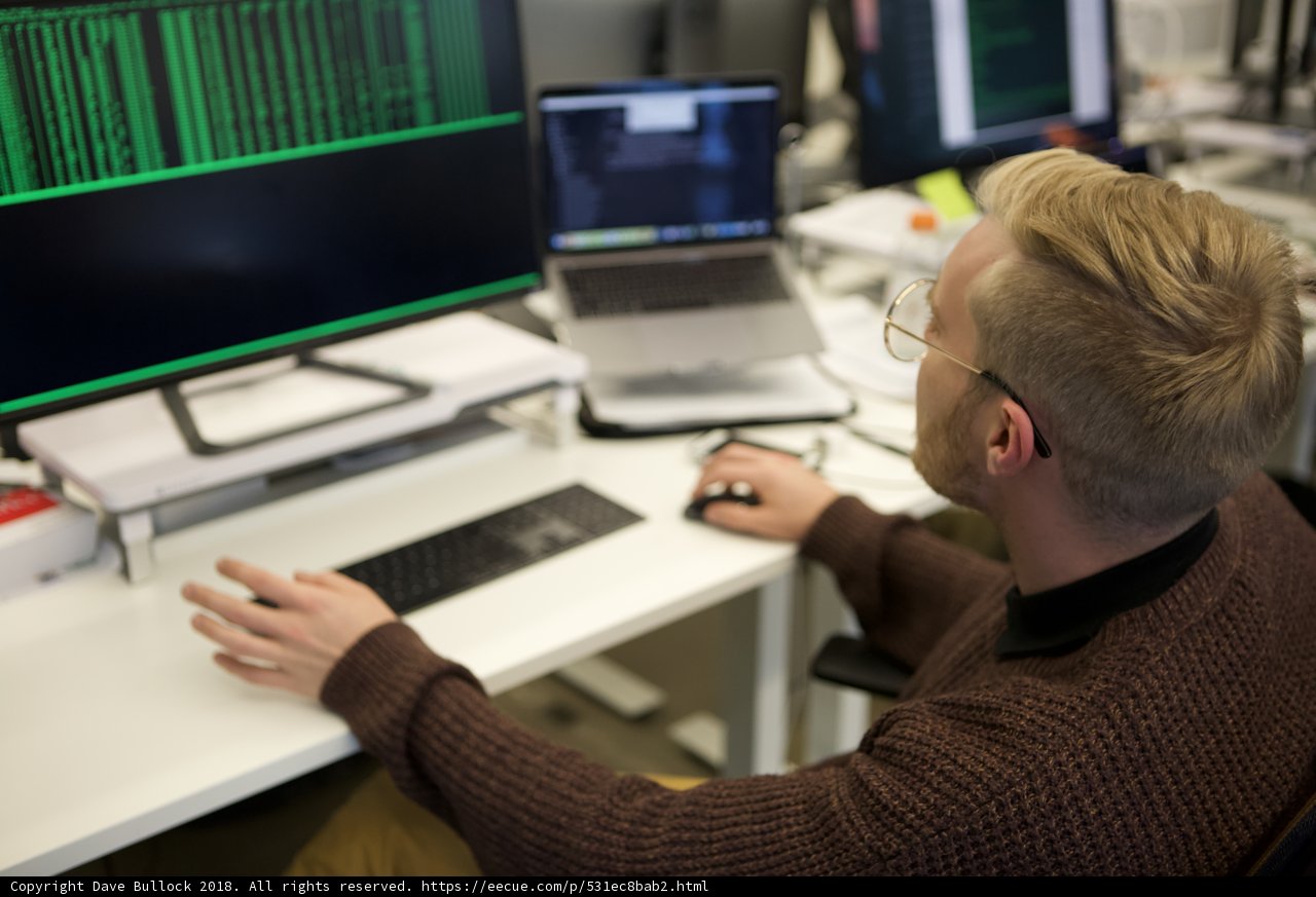 Tech-Savvy Workspace