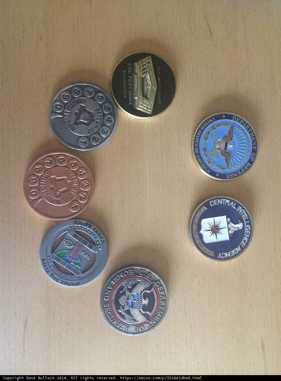Ice Hockey Coins Emblem