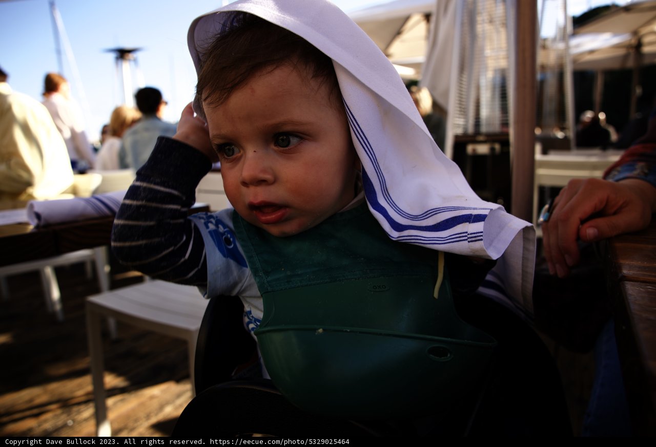 Baby's Day Out at the Restaurant