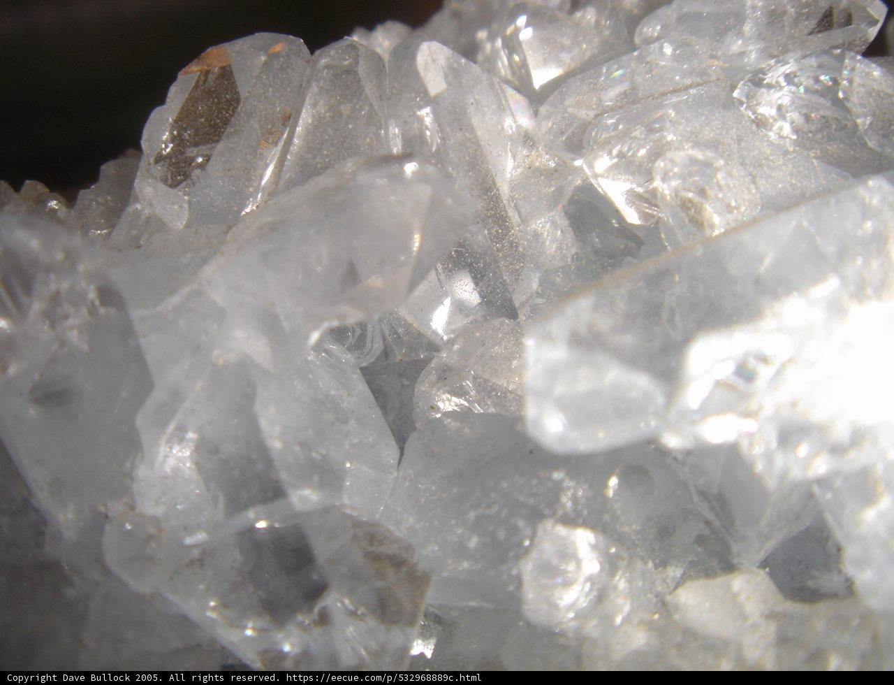 A Glittering Cluster of Crystals